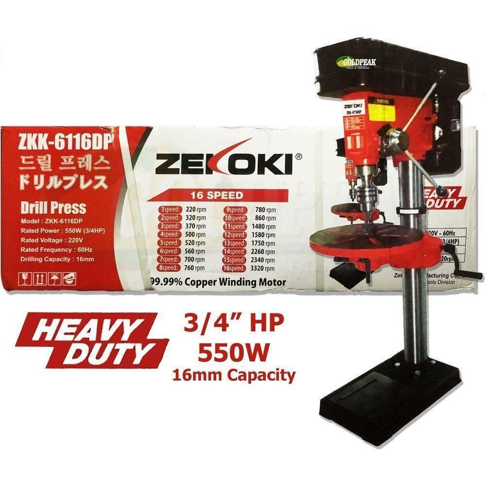 Zekoki ZKK-6116DP Drill Press - Goldpeak Tools PH Zekoki Zekoki ZKK-6116DP Drill Press - Goldpeak Tools PH Zekoki
